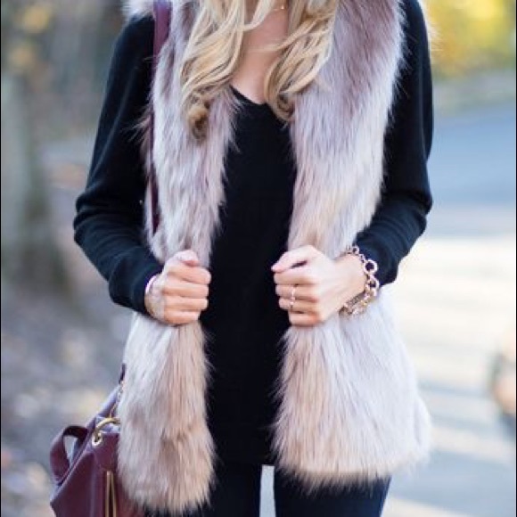 Faux Fur Vest - Picture 4 of 4